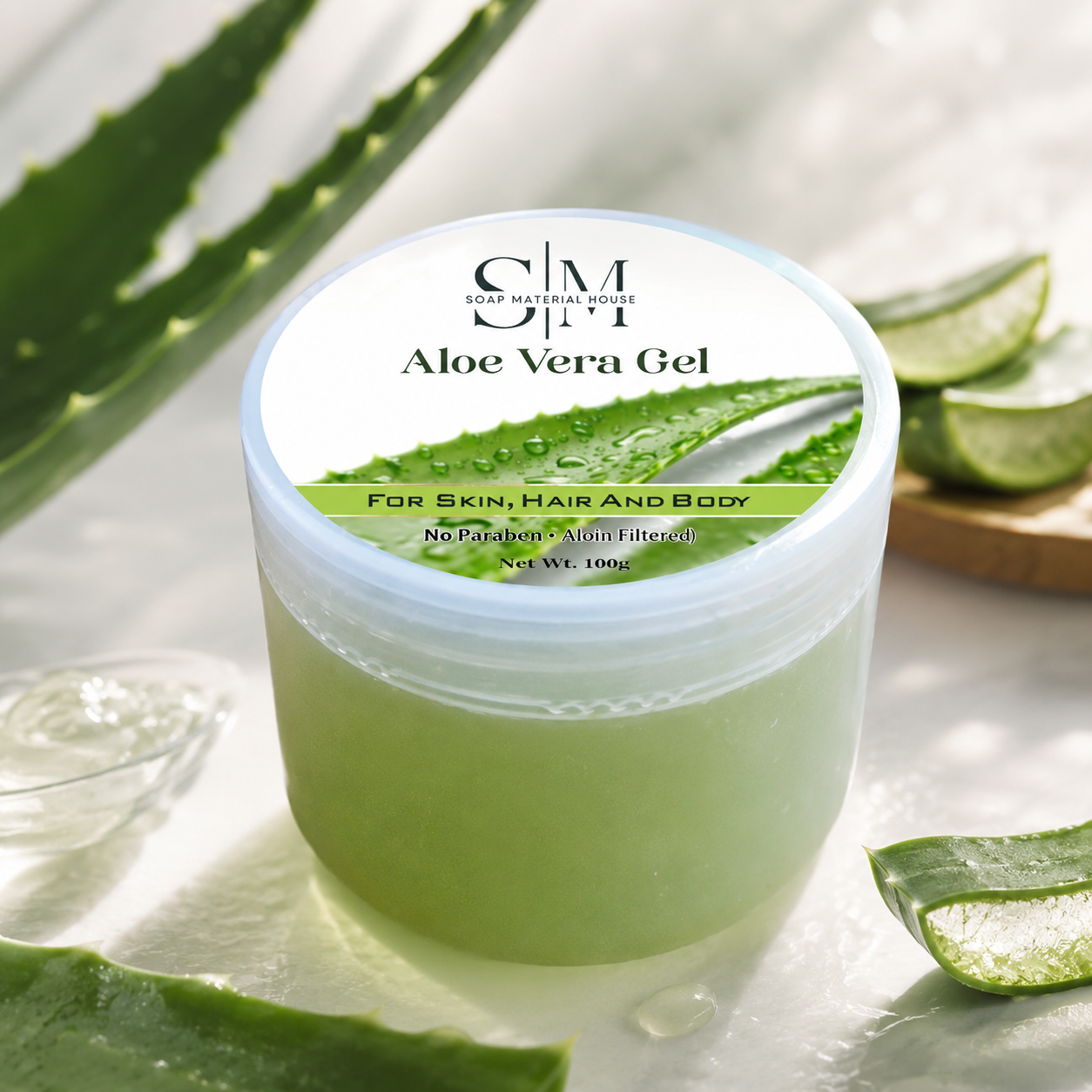 Aloevera Gel For Soap Making