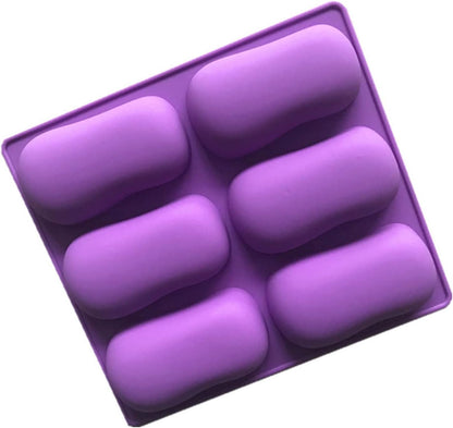Soap Mold 6-in-1 Design Silicone Mold