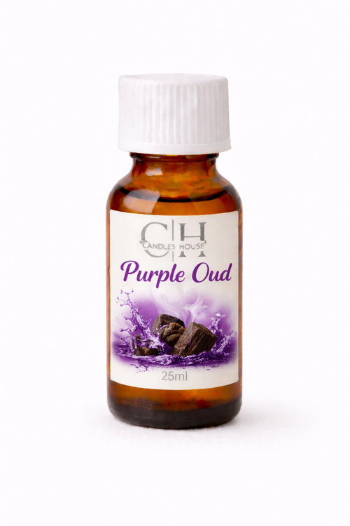 Purple Oud Fragrance Oil for Candles – Sweet Floral Oud Luxury Scent | Premium Quality