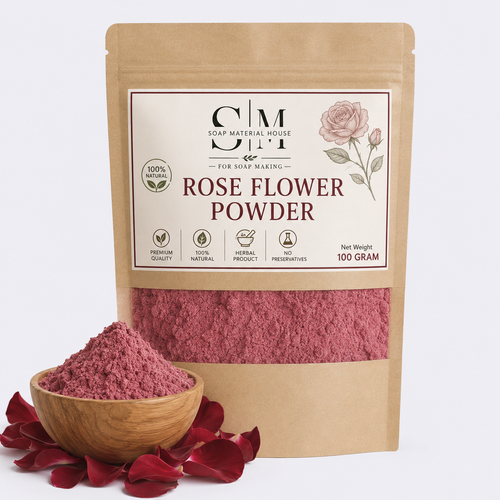 Pure Rose Petal Powder For Soap Making