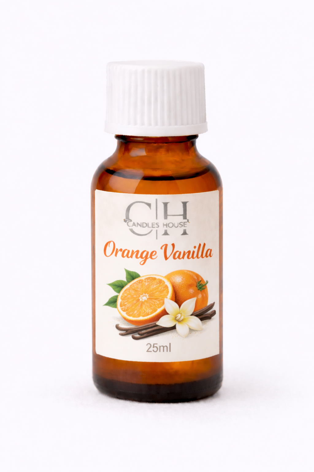 Orange Vanilla Fragrance Oil – Sweet Citrus & Creamy Vanilla Scent (25ml)
