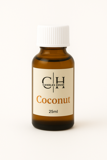 Coconut Fragrance Oil for Candle Making | Sweet & Tropical Aroma 25 ML