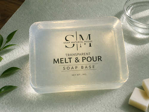 Transparent Soap Base | Crystal Clear & Gentle Formula for Handmade Soaps