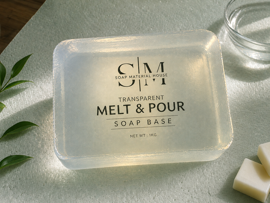 Transparent Soap Base | Crystal Clear & Gentle Formula for Handmade Soaps