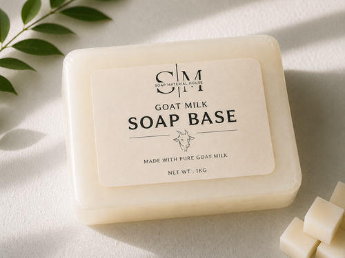 🐐 Goat Milk Soap Base | Nourishing & Creamy Formula for Handmade Soaps