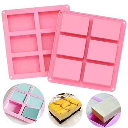 Silicone Soap Mold for Handmade Soap Making